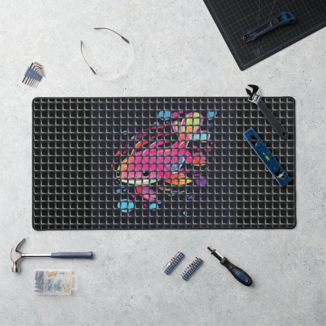 Alfrombrillas De Escritorio Fish Behind Net Illustration (Puesto de trabajo)