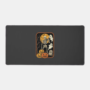 Alfrombrillas De Escritorio Fitness Halloween Esqueleto Fantasma Calabaza Entr