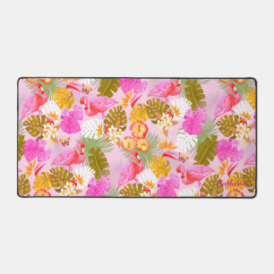 Alfrombrillas De Escritorio Flamingo Garden Rosa