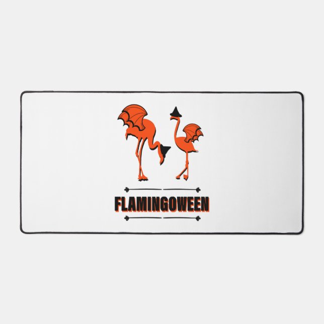 Alfrombrillas De Escritorio Flamingoween - Halloween (Anverso)