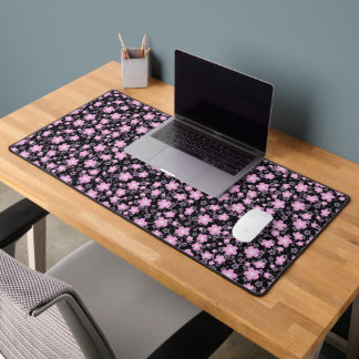 Alfrombrillas De Escritorio Flor de cerezo rosa Sakura Patrón floral oriental