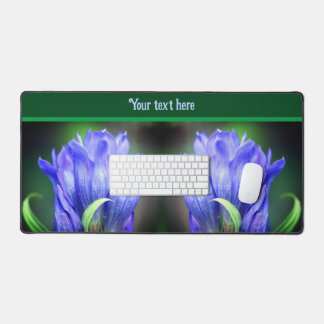 Alfrombrillas De Escritorio Flor gentiana azul personalizada