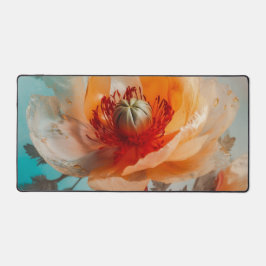 Alfrombrillas De Escritorio Flor Naranja Delicada