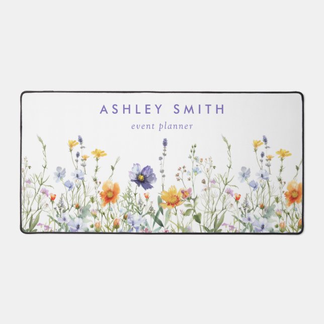 Alfrombrillas De Escritorio Flor silvestre vibrante (Anverso)