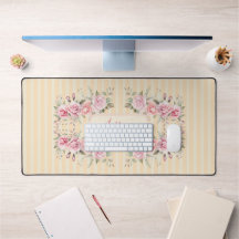 Flor suave de rayas amarillas