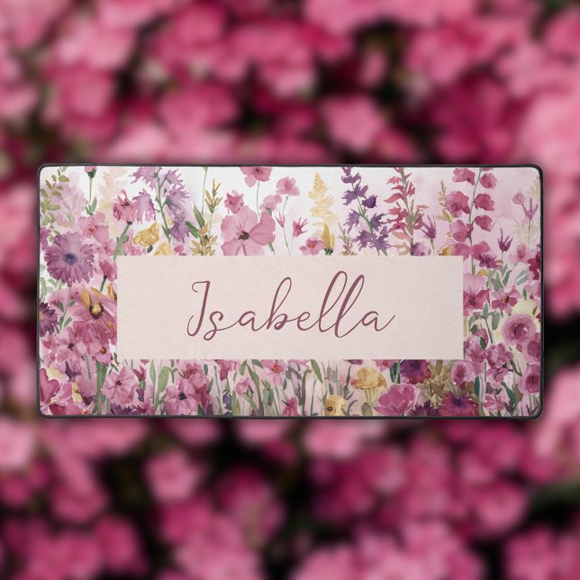 Alfrombrillas De Escritorio Flora acuarela rosa (Subido por el creador)