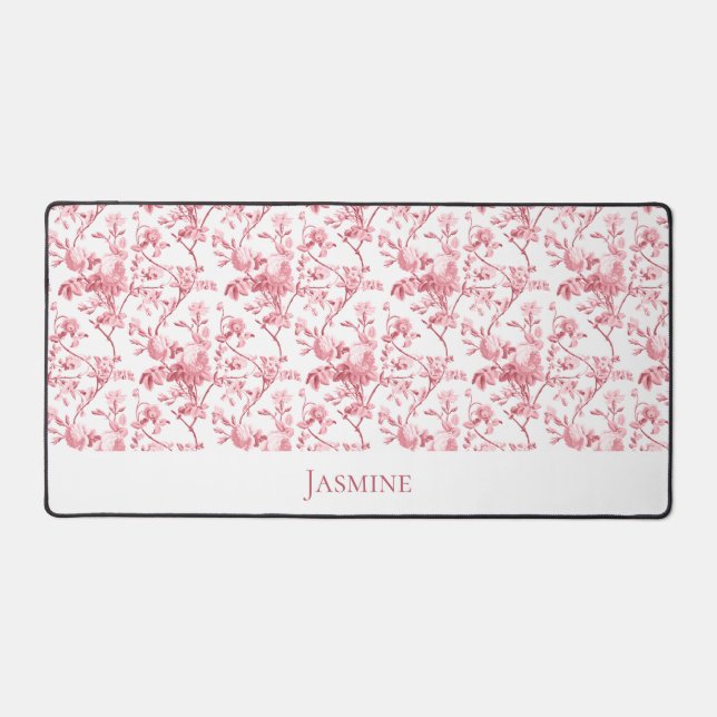 Alfrombrillas De Escritorio Flora rosa rosa rosa rosa de color vintage persona (Anverso)