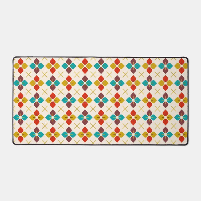 Alfrombrillas De Escritorio Floral retro (Anverso)