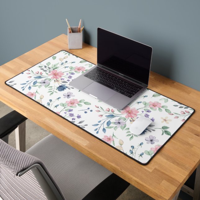 Alfrombrillas De Escritorio Flores de primavera gran escritorio Mat Mousepad (Oficina 2)