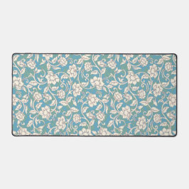 Alfrombrillas De Escritorio Flores giratorias amarillas y azules