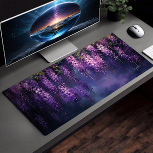 Alfrombrillas De Escritorio Flores Púrpura Colgando De Una Flor Violeta De Árb