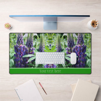 Alfrombrillas De Escritorio Flores púrpura de lupino personalizadas
