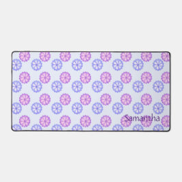 Alfrombrillas De Escritorio Flores Púrpura Y Azul