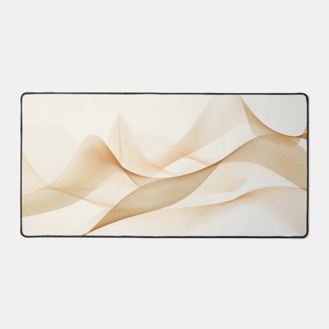 Alfrombrillas De Escritorio Flowing lines background in sepia shades (Anverso)