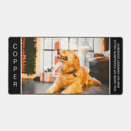Alfrombrillas De Escritorio Foto conmemorativa del perro personalizado