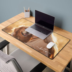 Alfrombrillas De Escritorio Foto de mascota personalizada de perro lindo