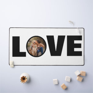Alfrombrillas De Escritorio Foto de perro moderna de amor tipografía Personali