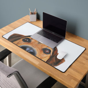 Alfrombrillas De Escritorio Foto de perro personalizada moderna