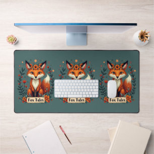 Alfrombrillas De Escritorio Fox Tales Boho Woodland Animal