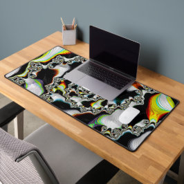 Alfrombrillas De Escritorio Fractal de espiral psicodélica moderna multicolor