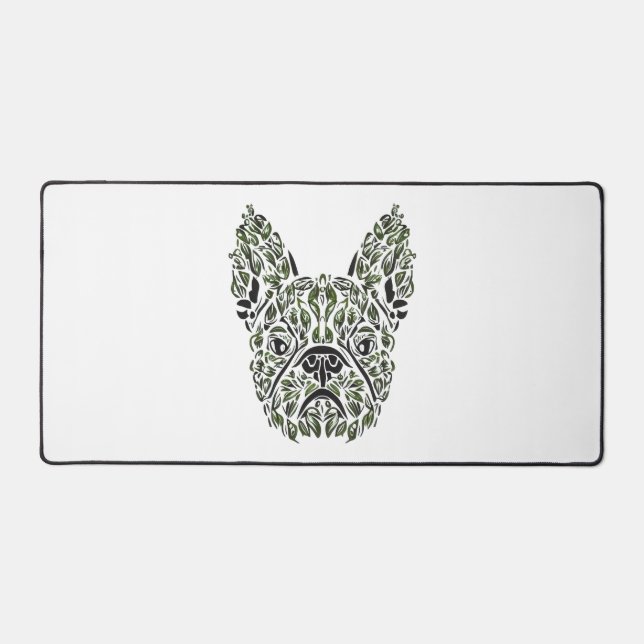 Alfrombrillas De Escritorio Frenchie Puppy Art (Anverso)