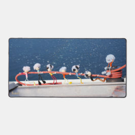 Alfrombrillas De Escritorio Fubby's die een lijn lieren van een Zeilboot.