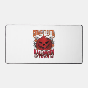 Alfrombrillas De Escritorio Fuera de Halloween Town Fantasmas de Calabaza Rojo