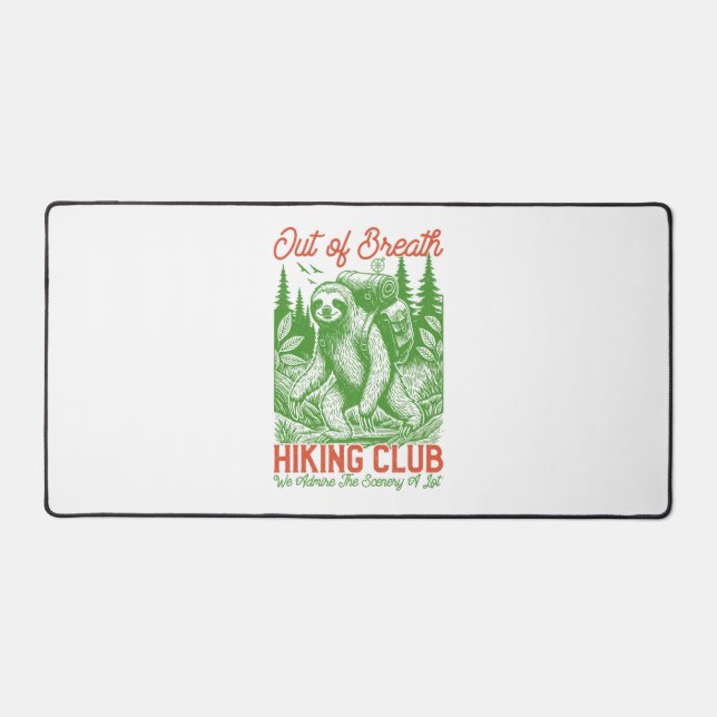 Alfrombrillas De Escritorio Fuera del Breath Funny Club de Senderismo (Anverso)