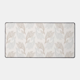 Alfrombrillas De Escritorio Funda Decorativa para Ojos con Patrón de Hojas