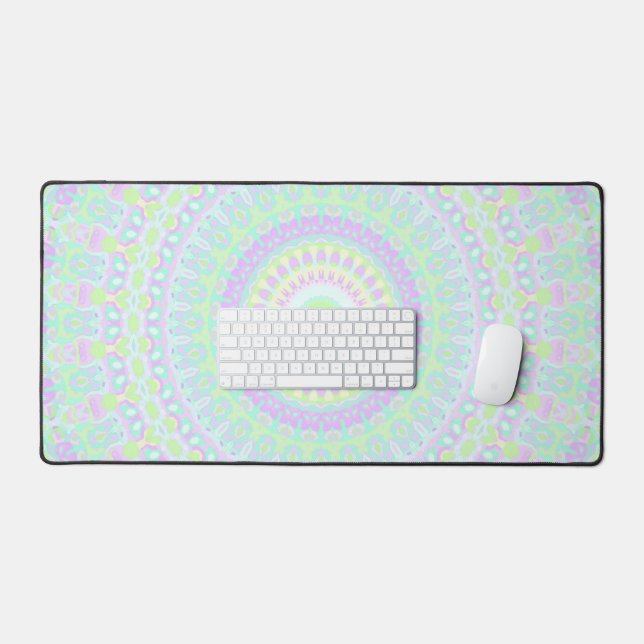 Alfrombrillas De Escritorio Funky Hippie Mandala (Teclado y ratón)
