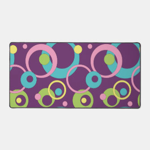 Alfrombrillas De Escritorio Funky Purple Circles