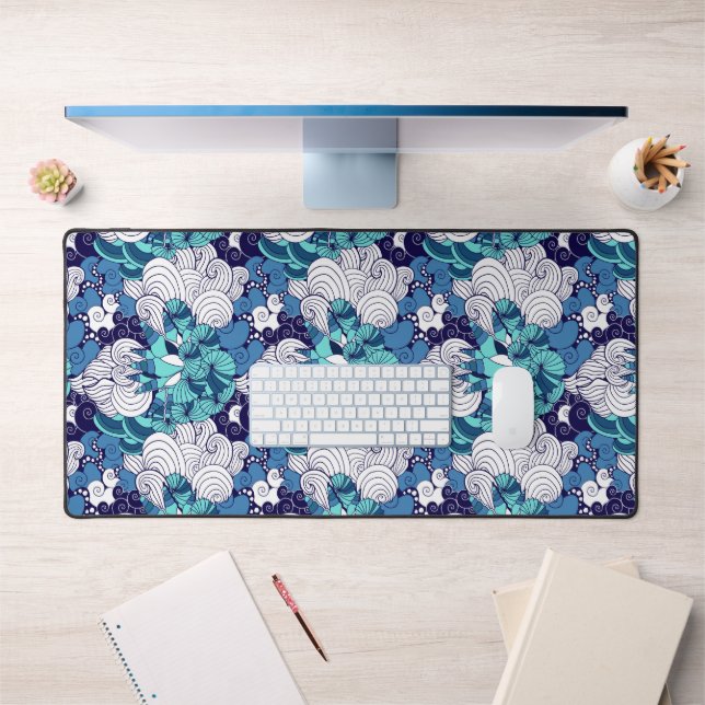 Alfrombrillas De Escritorio Funky Seashell Pattern (Oficina 1)