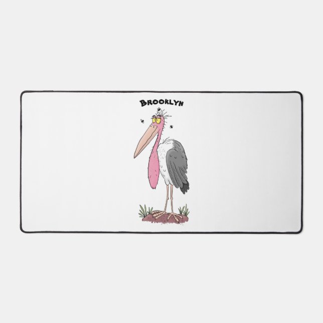 Alfrombrillas De Escritorio Funny marabou stork personalizado (Anverso)