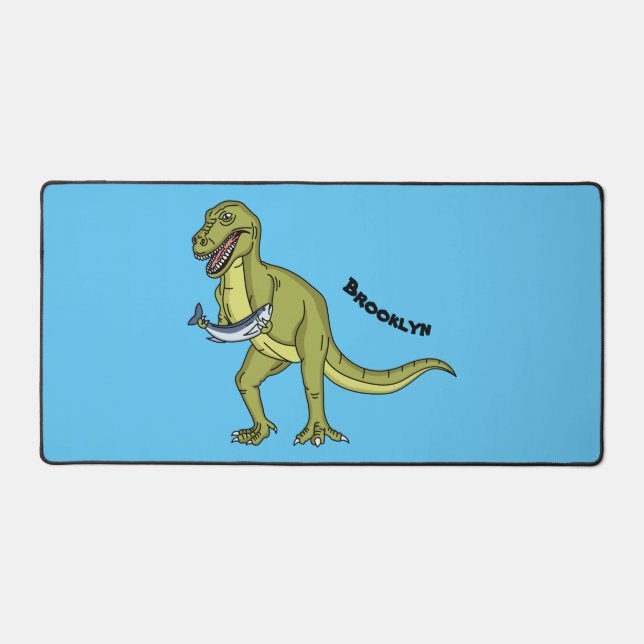 Alfrombrillas De Escritorio Funny T rex dinosaur ilustracion (Anverso)