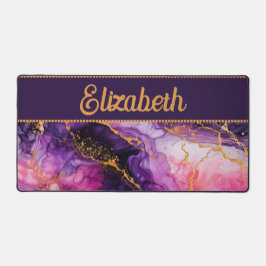 Alfrombrillas De Escritorio Fusión de tinta vibrante