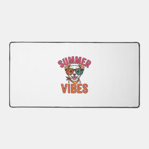 Alfrombrillas De Escritorio Gafas de sol para perros Summer Vibes Diseño de ca
