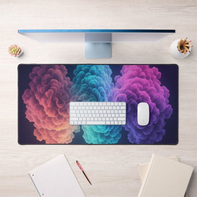 Alfrombrillas De Escritorio Galactic cloud design desk mat  (Oficina 1)