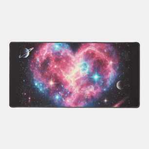 Alfrombrillas De Escritorio Galaxy Heart Desk Mat