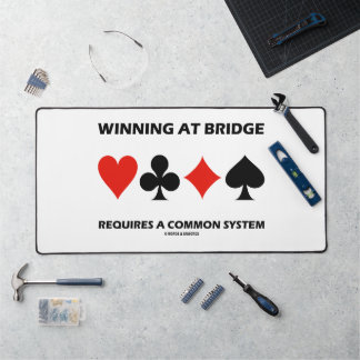 Alfrombrillas De Escritorio Ganar en Bridge requiere un sistema común