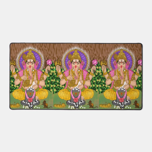 Alfrombrillas De Escritorio Ganesha Mouse Pad (Anverso)