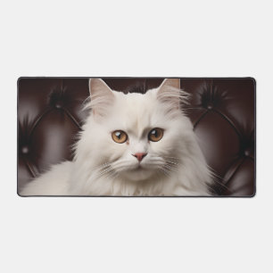 Alfrombrillas De Escritorio Gato blanco majestuoso