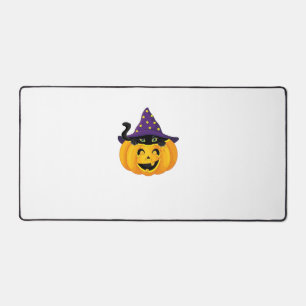 Alfrombrillas De Escritorio Gato de Halloween en calabaza - Cuidado gatito neg