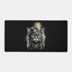 Alfrombrillas De Escritorio Gato impresionante de Steampunk
