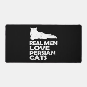 Alfrombrillas De Escritorio Gato persa - los hombres de verdad aman los gatos