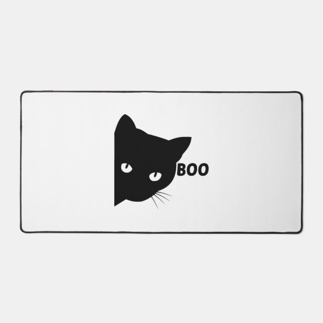 Alfrombrillas De Escritorio Gatos de regalo de Halloween (Anverso)
