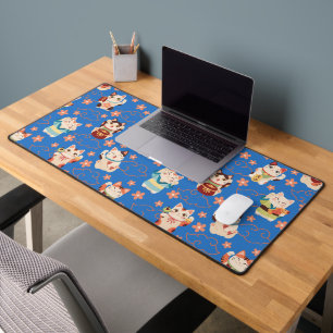 Alfrombrillas De Escritorio Gatos Maneki Neko Afortunados
