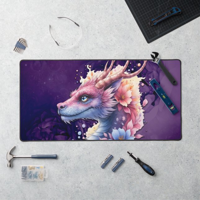 Alfrombrillas De Escritorio Gentle Guardian Dragon.  (Puesto de trabajo)