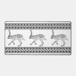 Alfrombrillas De Escritorio Geométrica de Black and White