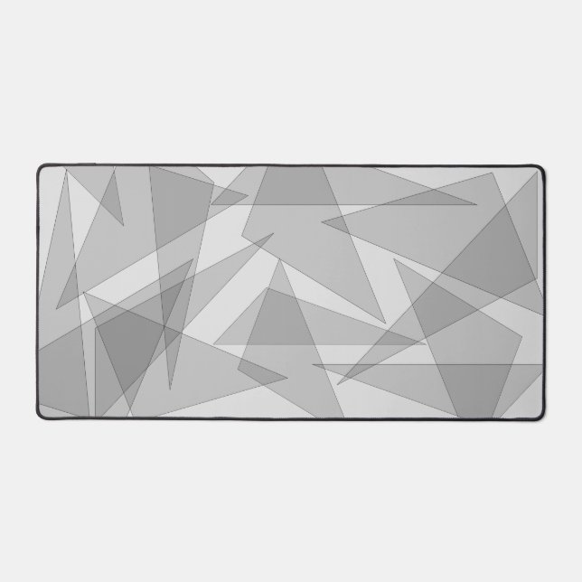 Alfrombrillas De Escritorio Geométrico gris (Anverso)