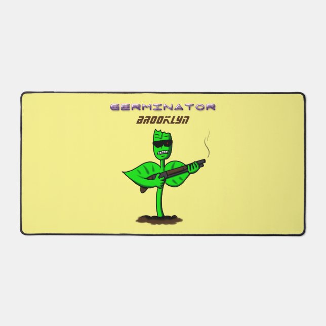 Alfrombrillas De Escritorio Germinator cyborg personalizado divertido (Anverso)
